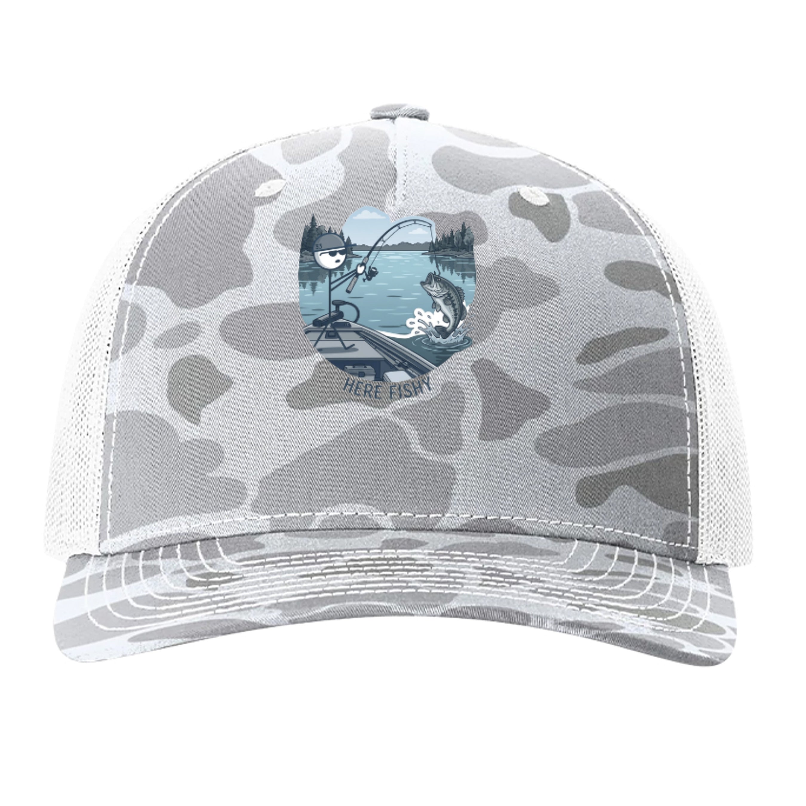 Blizzard Duck Camo/ White - 112PFP - FRONT