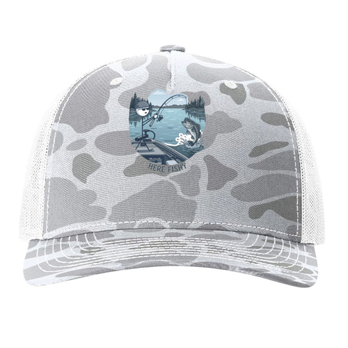 Blizzard Duck Camo/ White - 112PFP - FRONT