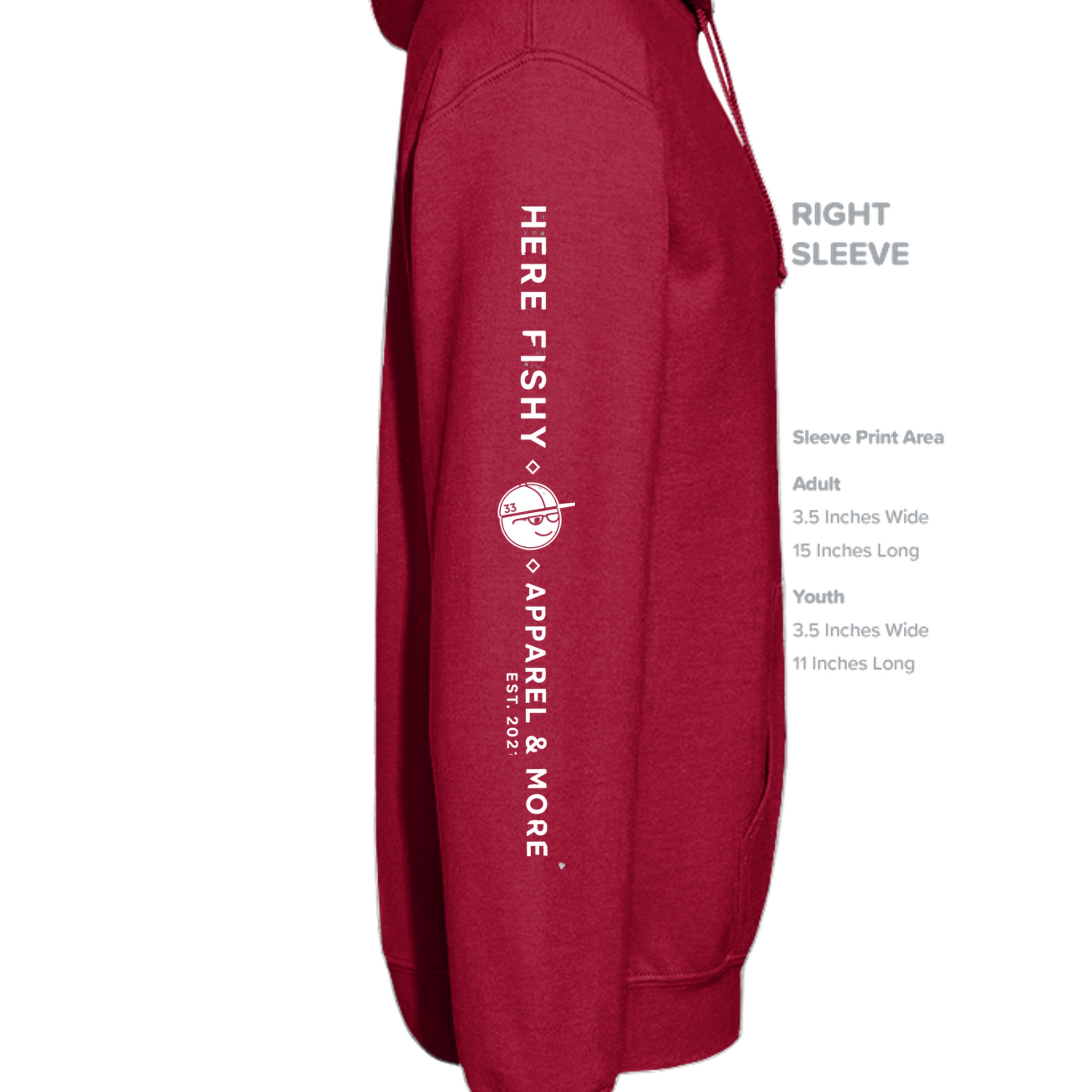 CARDINAL RED - G185 - SLEEVE_RIGHT